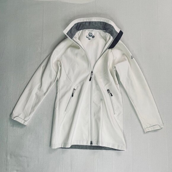 McKinley White Water-Repellent Softshell Coat – Size Small - Picture 2 of 8